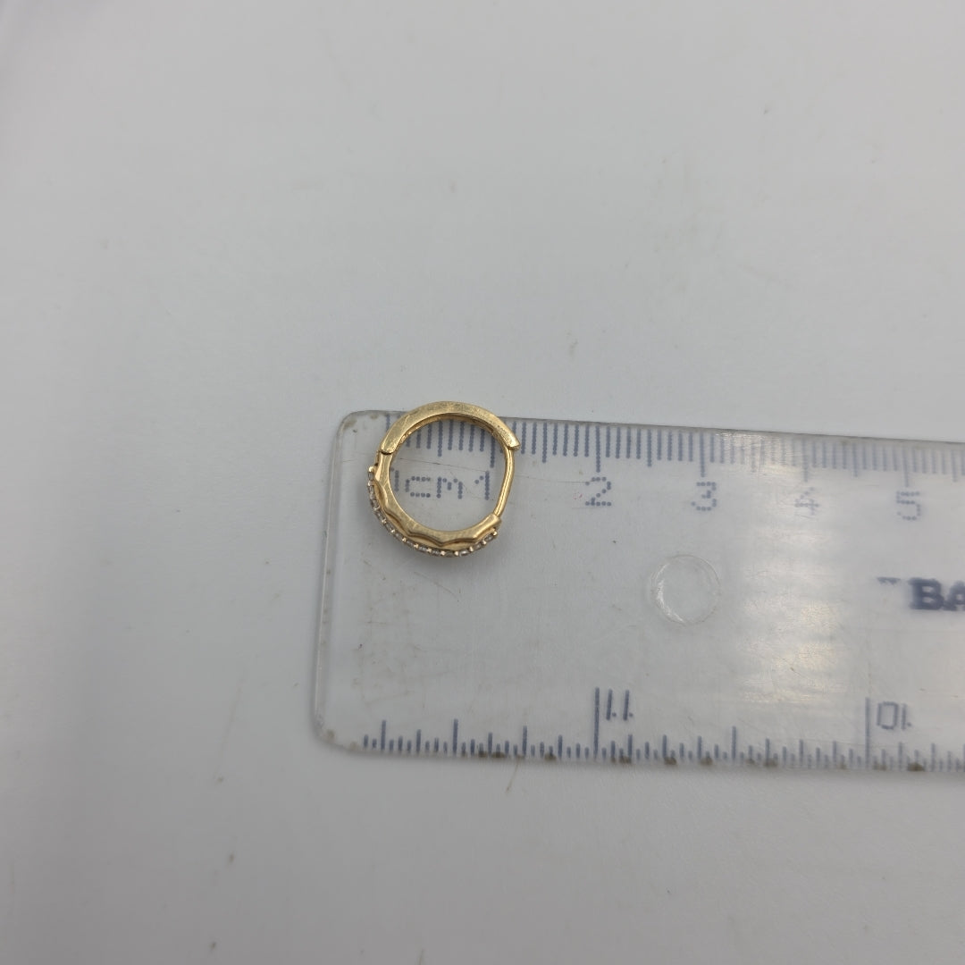 ARRACADAS PAR ORO 14 K 2,10 GRMS (SEMINUEVO)
