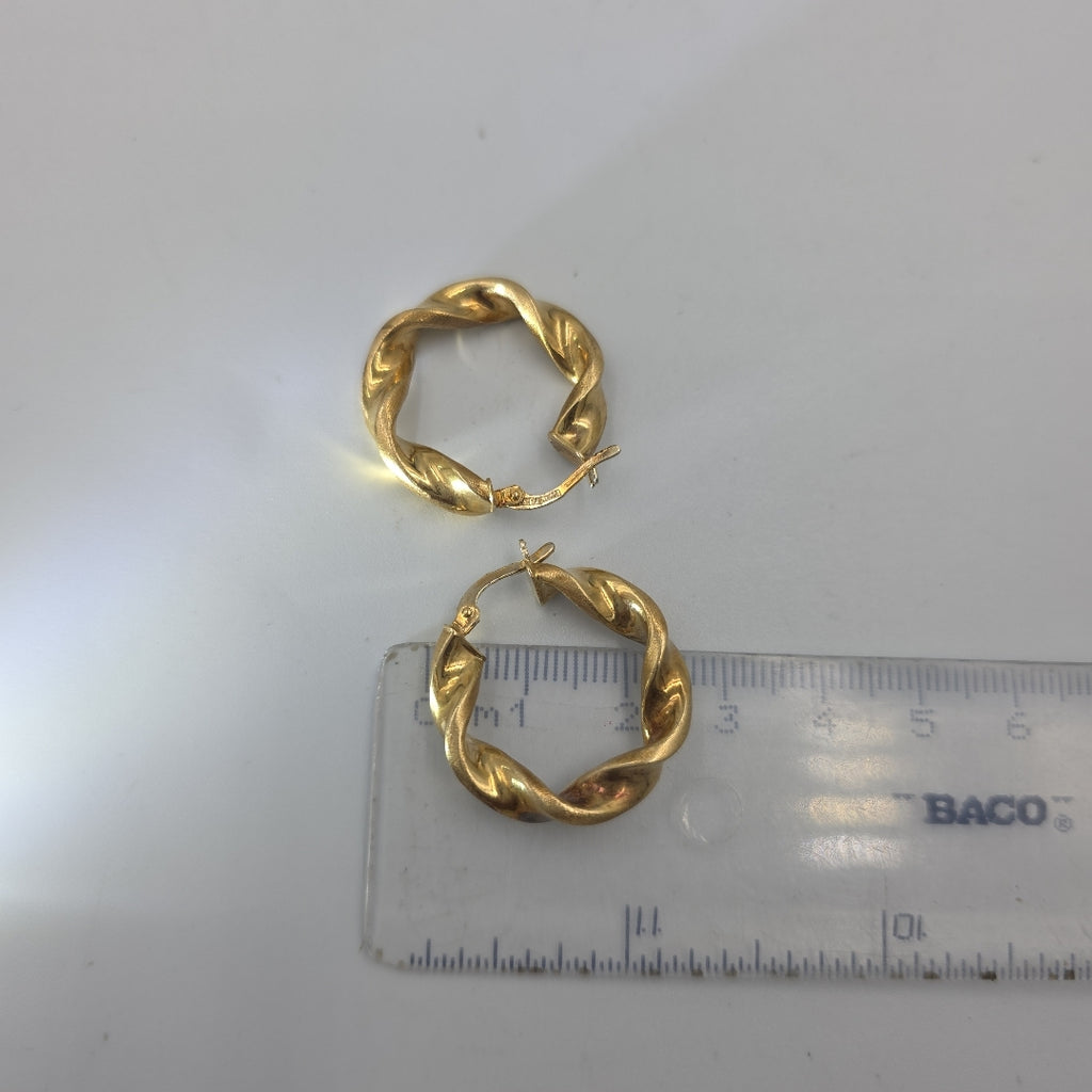 ARRACADAS PAR ORO 14 K 2.9 GRMS (SEMINUEVO)