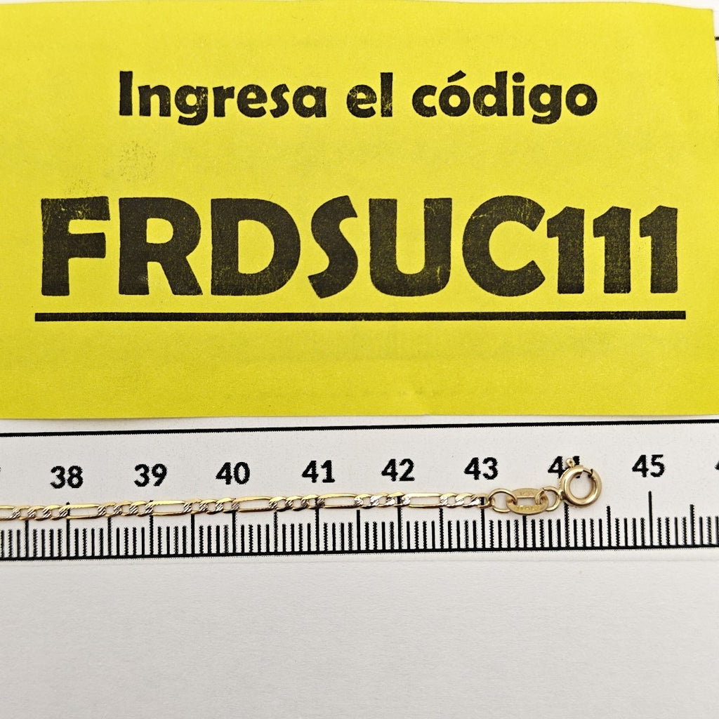 CADENA ORO 14 K 2.5 GRMS (SEMINUEVO)