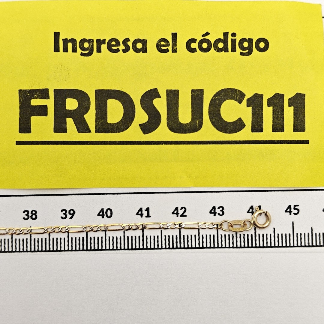 CADENA ORO 14 K 2.5 GRMS (SEMINUEVO)