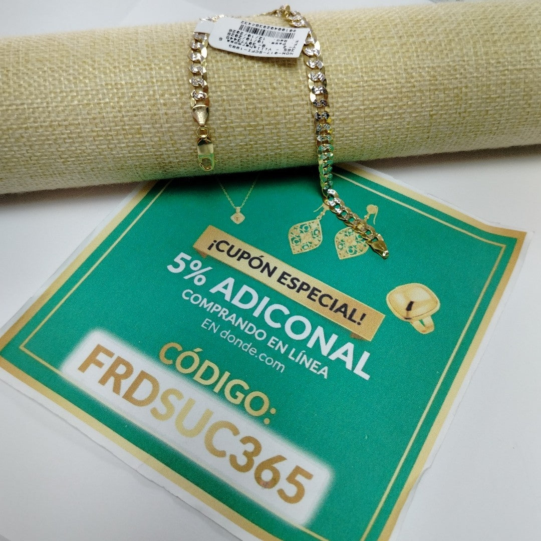 PULSERA ORO 14 K 9 GRMS (SEMINUEVO)