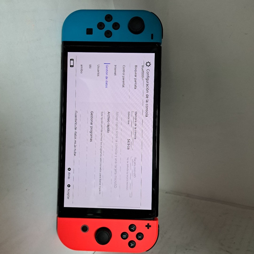 CONSOLA DE VIDEOJUEGO NINTENDO SWITCH OLED 64 GB (SEMINUEVO)