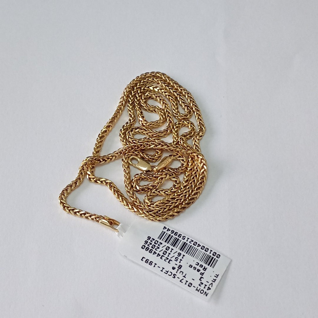 CADENA ORO 14 K 4.6 GRMS (SEMINUEVO)