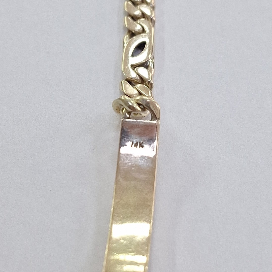 ESCLAVA ORO 14 K 33.5 GRMS (SEMINUEVO)