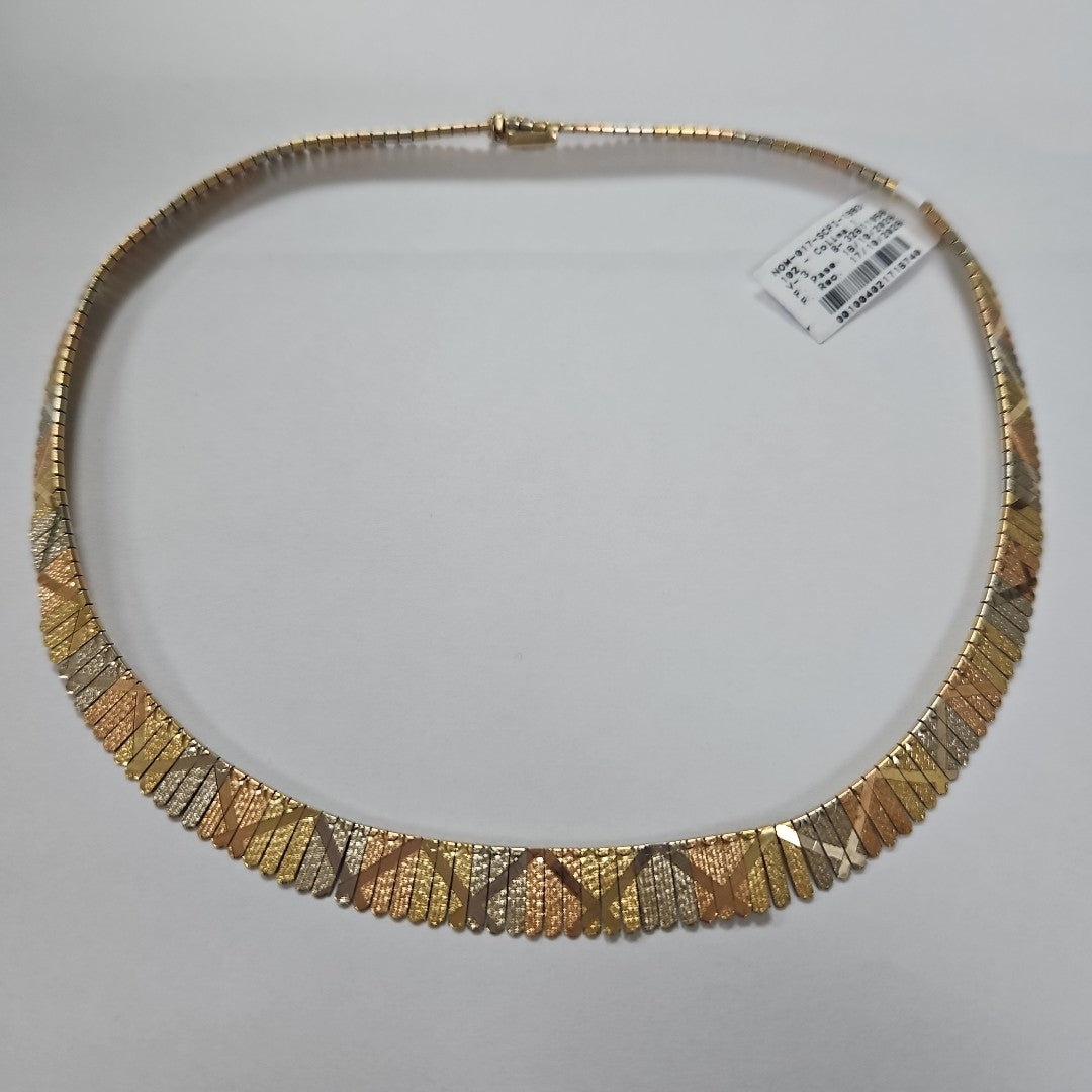 GARGANTILLA ORO COMBINADO 14 K 26,30 GRMS (SEMINUEVO)