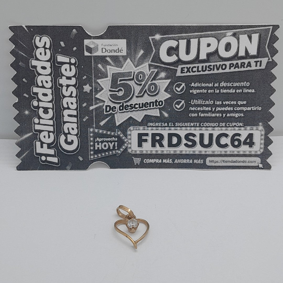 DIJE ORO 14 K 1,00 GRMS (SEMINUEVO)