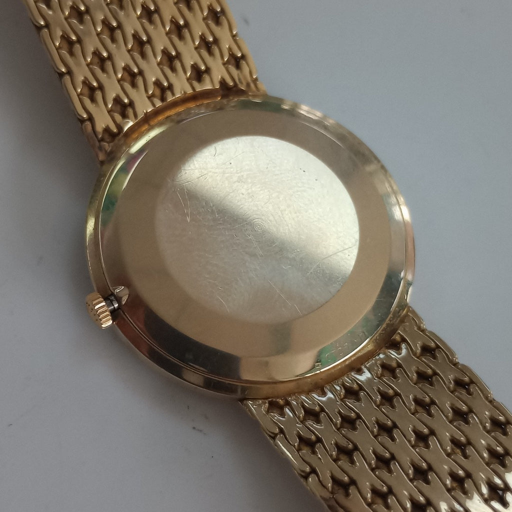 RELOJ CAJA Y PULSO ORO ORO 14 K 66.5 GRMS (SEMINUEVO)