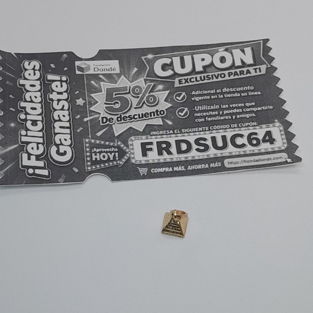 DIJE ORO 14 K 1,00 GRMS (SEMINUEVO)