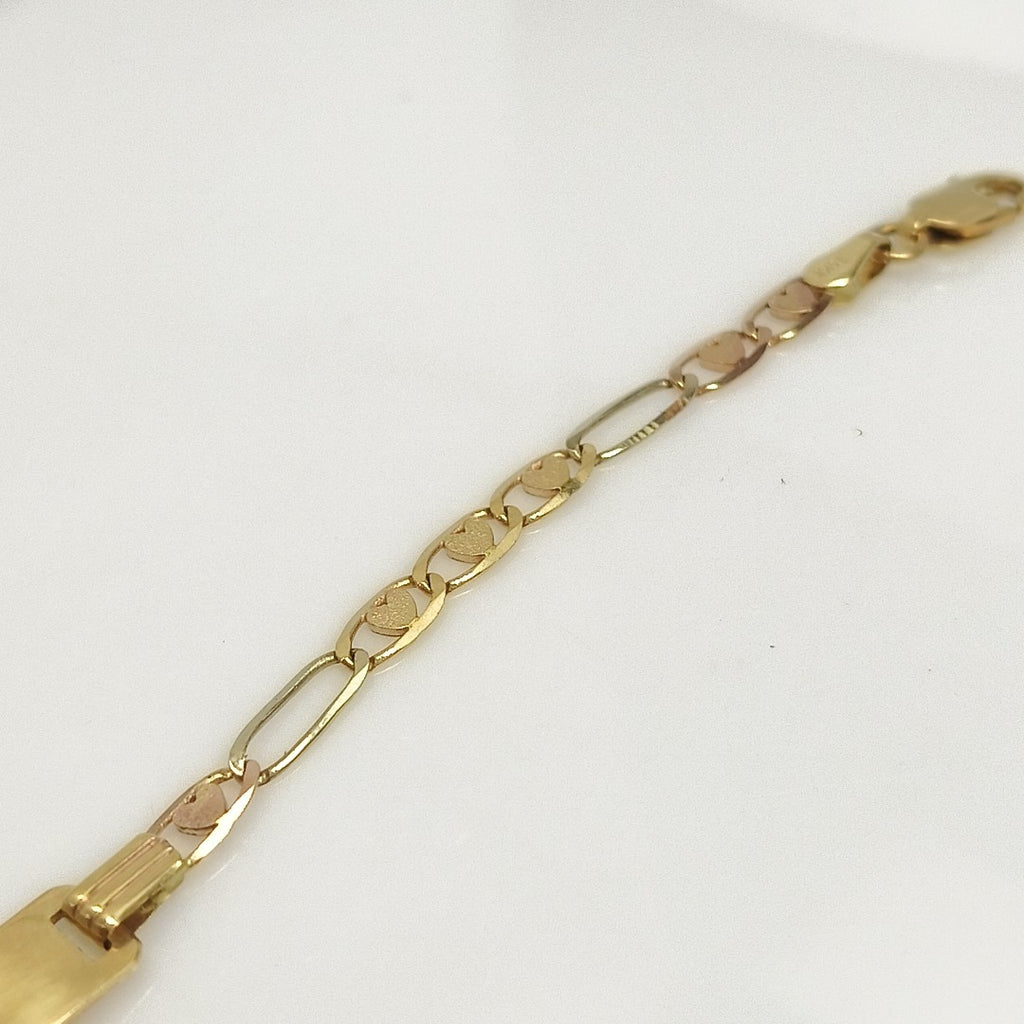 ESCLAVA ORO,ORO COMBINADO 14 K 3,40 GRMS (SEMINUEVO)