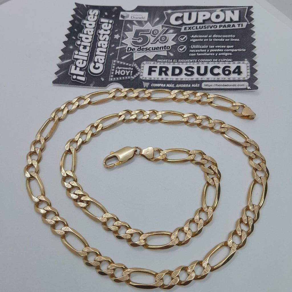CADENA ORO 14 K 36.7 GRMS (SEMINUEVO)