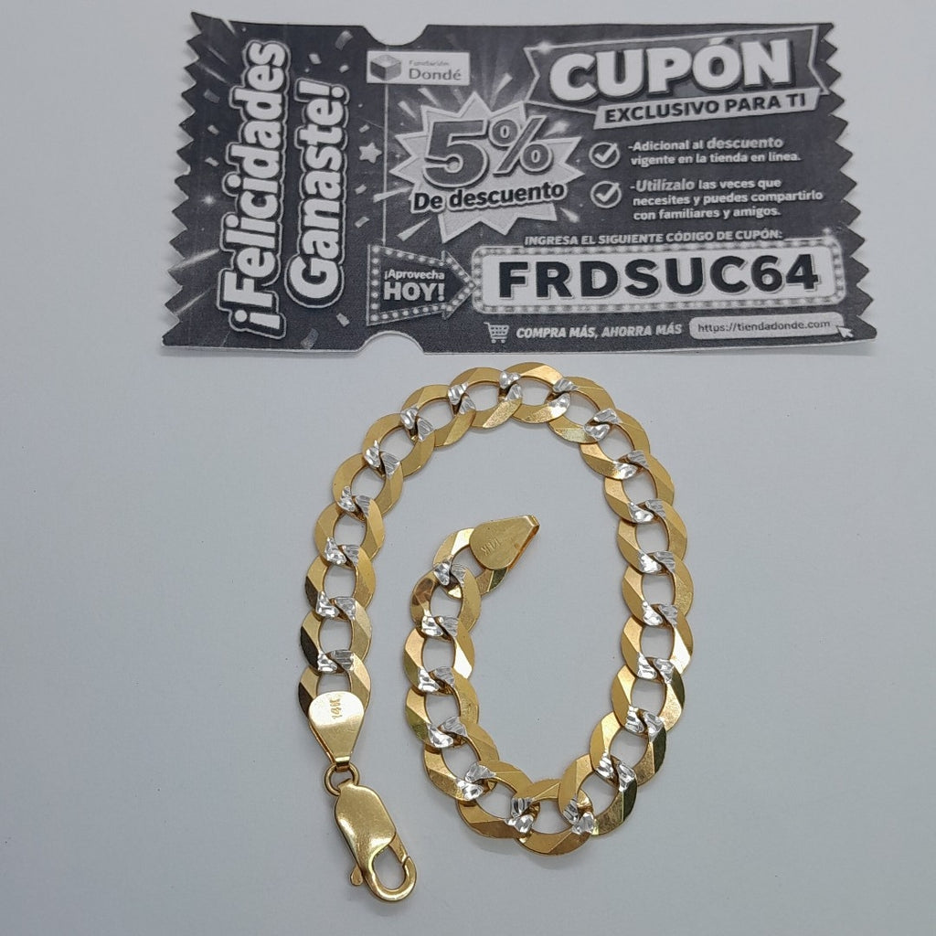 PULSERA ORO 14 K 18.4 GRMS (SEMINUEVO)