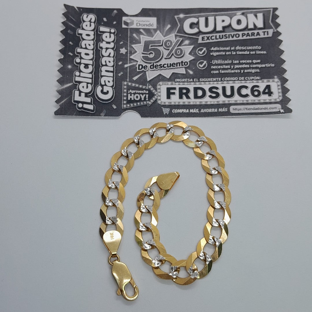 PULSERA ORO 14 K 18.4 GRMS (SEMINUEVO)