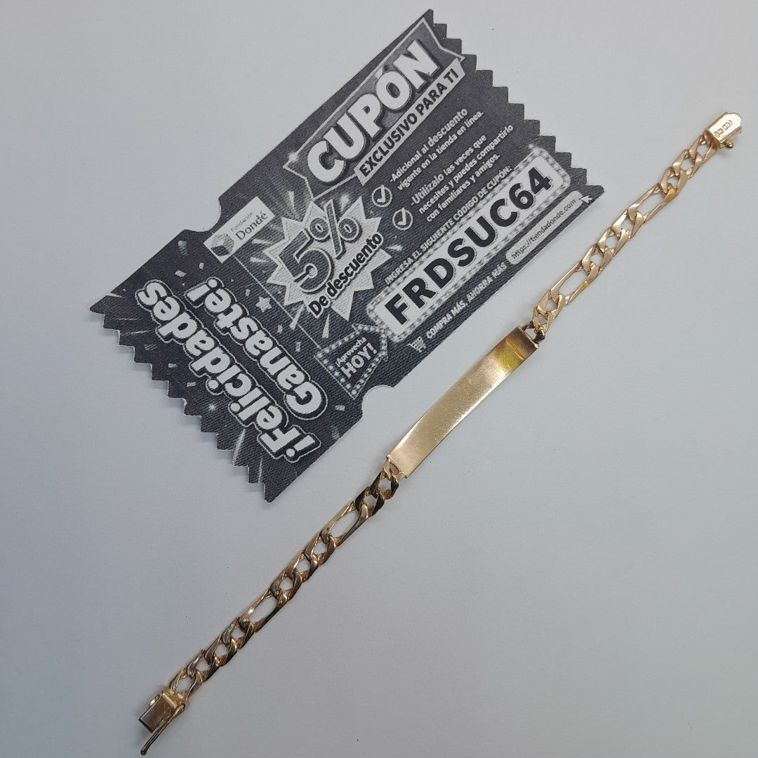 ESCLAVA ORO 10 K 9,20 GRMS (SEMINUEVO)