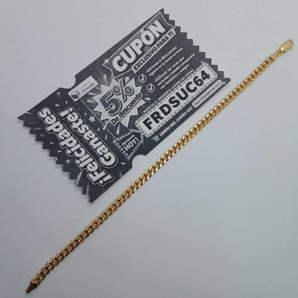 PULSERA ORO 14 K 4,60 GRMS (SEMINUEVO)
