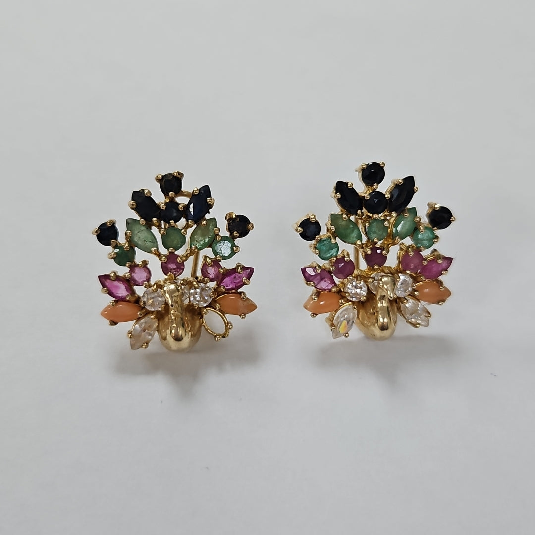 ARETES PAR ORO 10 K 7,50 GRMS (SEMINUEVO)