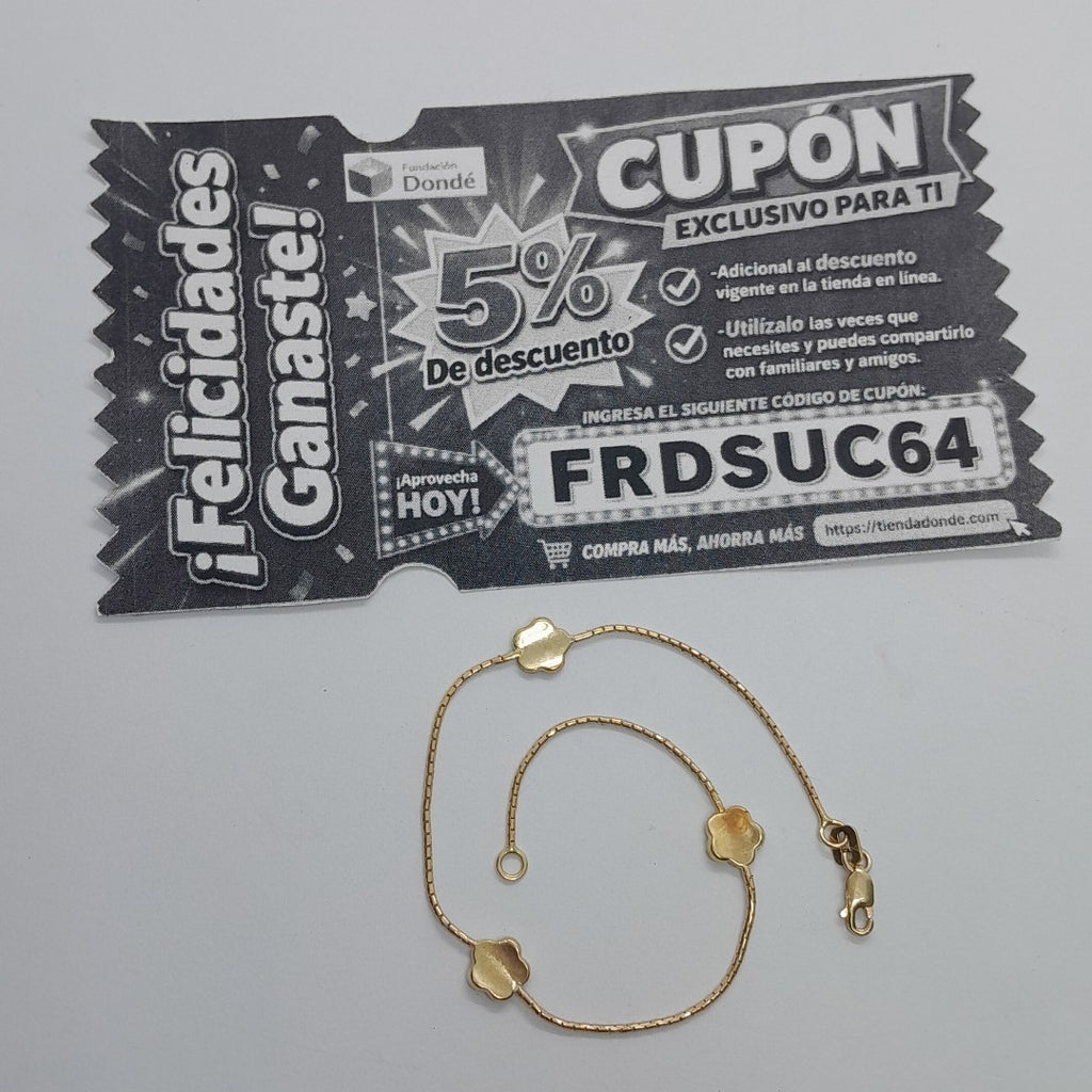 PULSERA ORO 14 K 1,70 GRMS (SEMINUEVO)