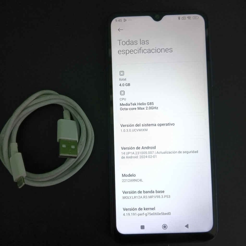 CELULAR XIAOMI REDMI 12C 2212ARNC4L (2023) 128 GB 4 GB RAM (SEMINUEVO)