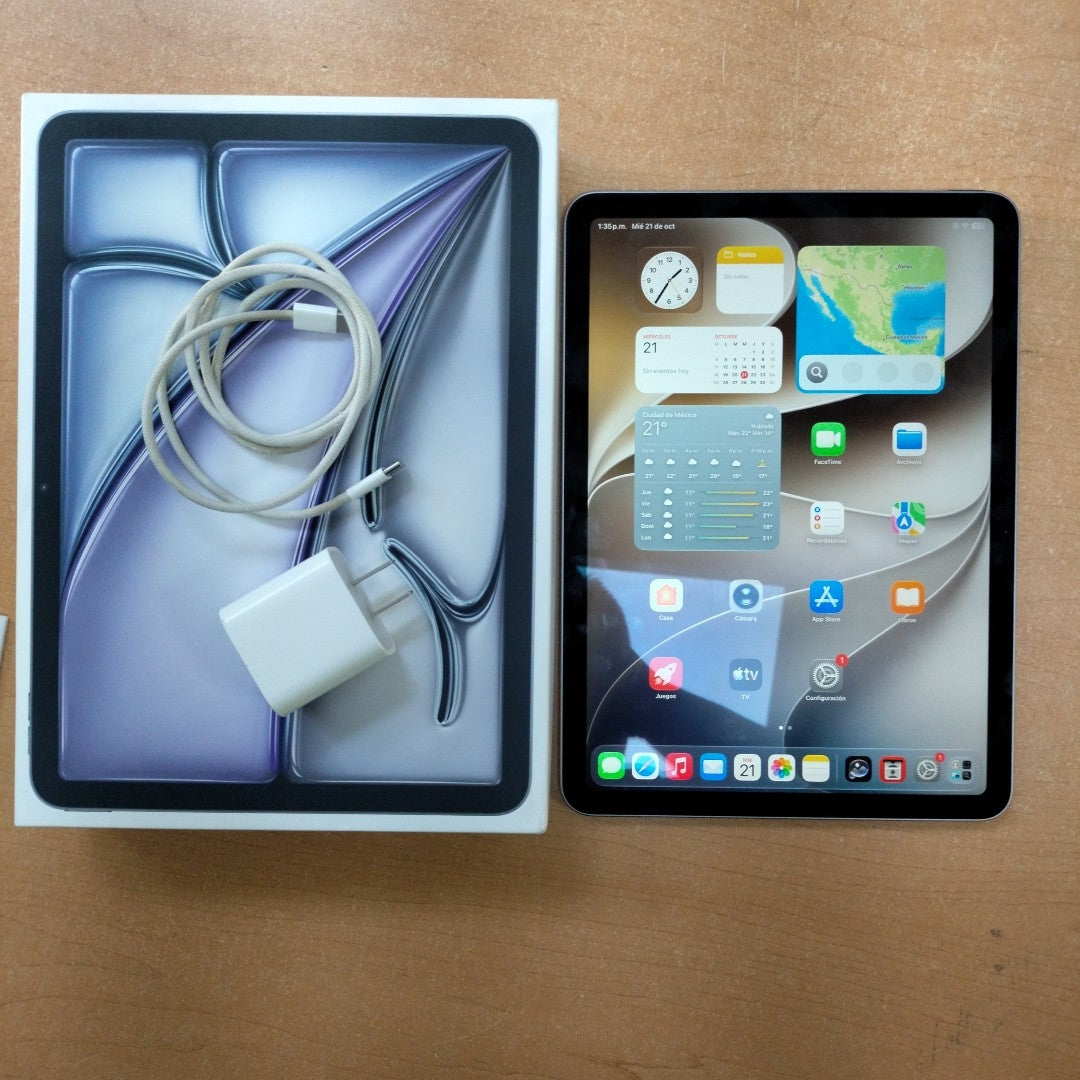 TABLETA APPLE IPAD AIR (M3) 11" A3266 (2025) 128 GB 8 GB RAM (SEMINUEVO)