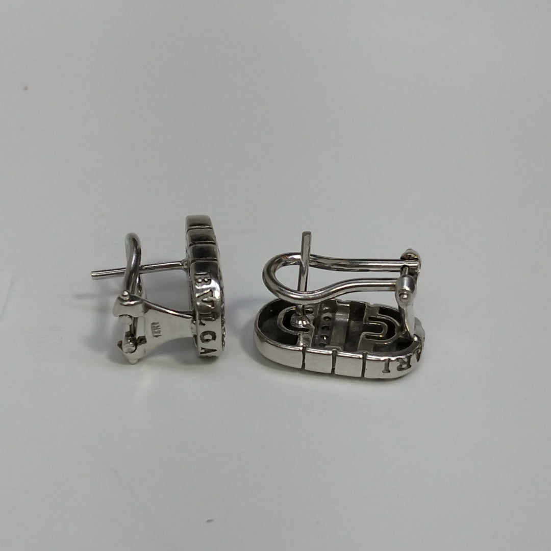 ARETES PAR ORO BLANCO 14 K 6,40 GRMS (SEMINUEVO)