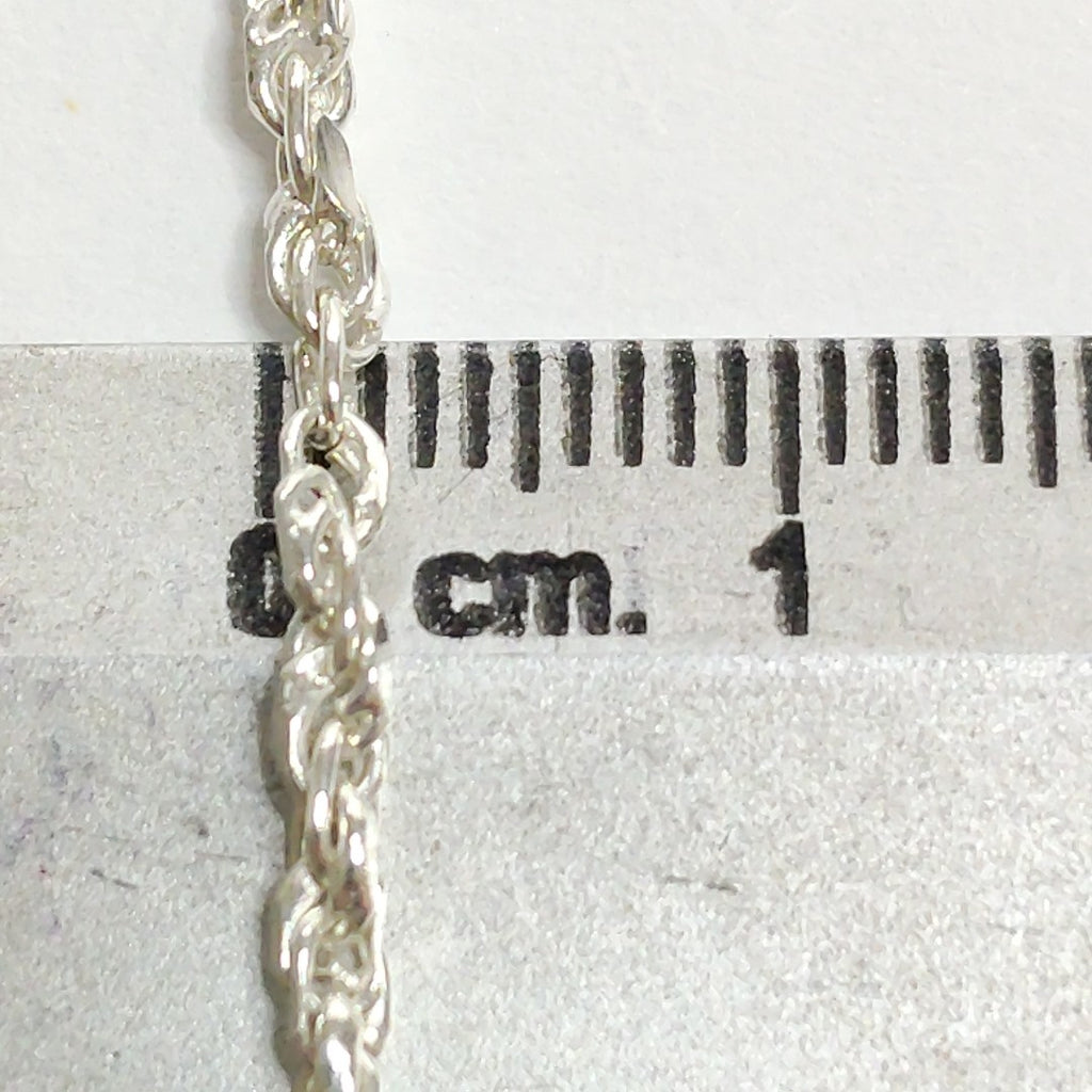 CADENA, CRUZ PLATA 12 GRMS (SEMINUEVO)