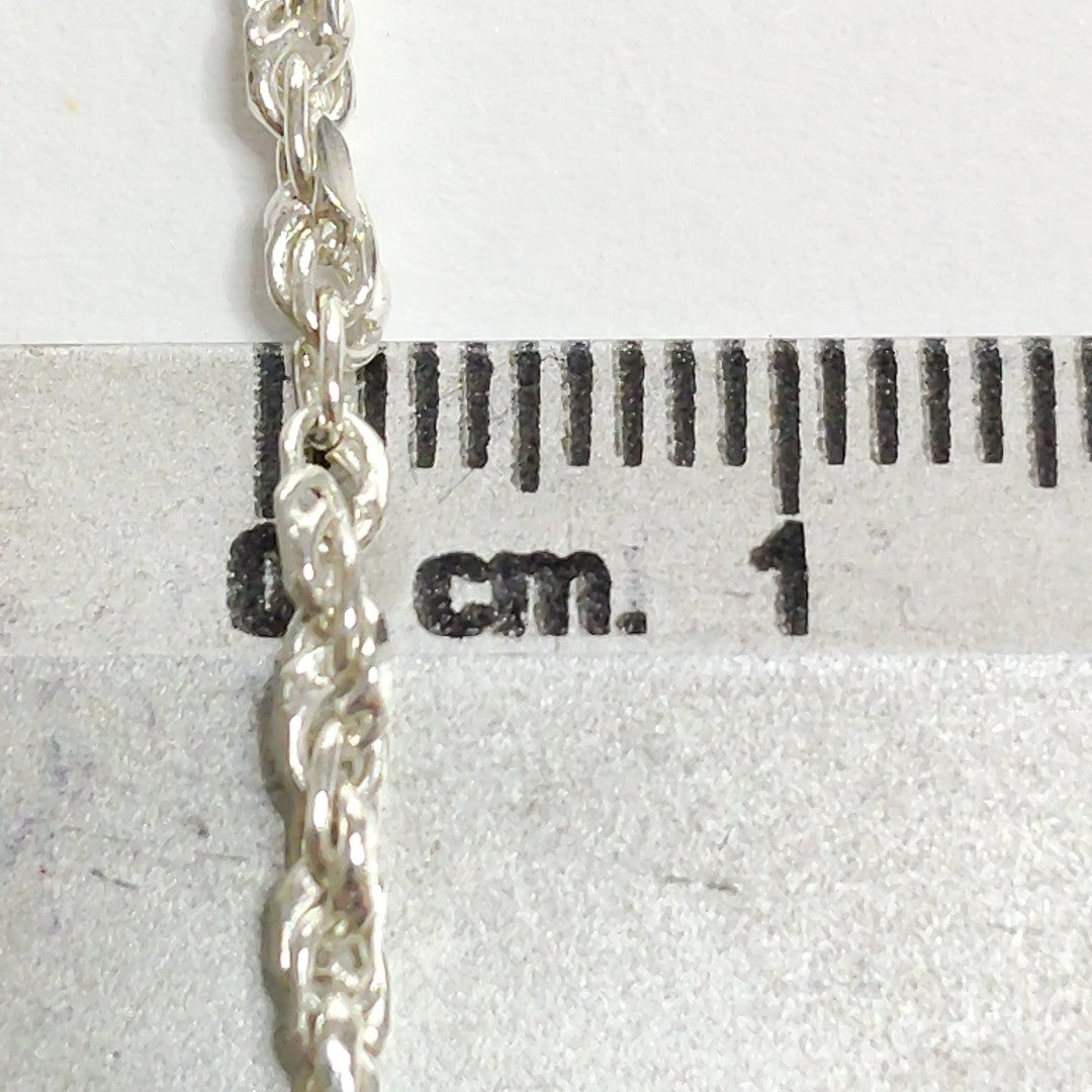 CADENA, CRUZ PLATA 12 GRMS (SEMINUEVO)