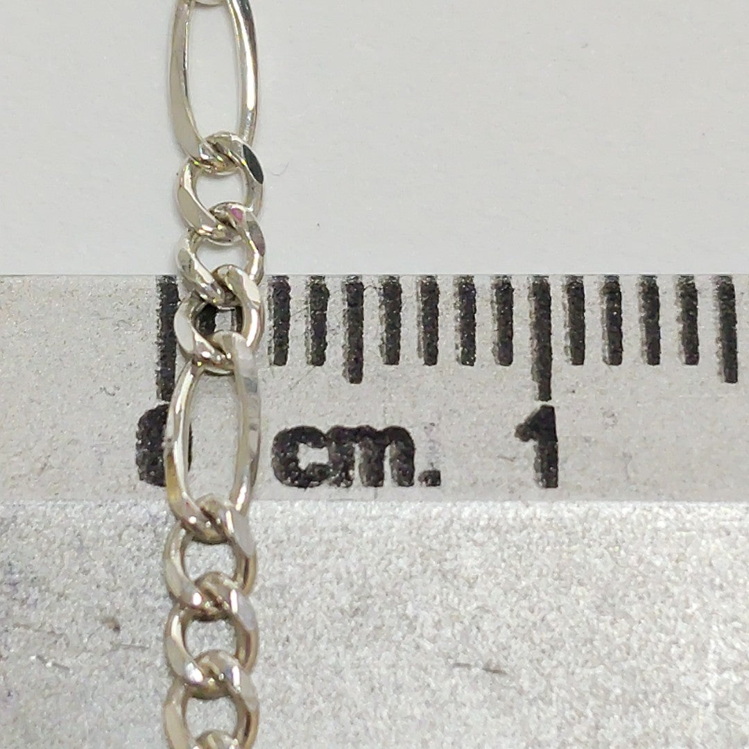 CADENA, MEDALLA RELIGIOSA PLATA 7.6 GRMS (SEMINUEVO)
