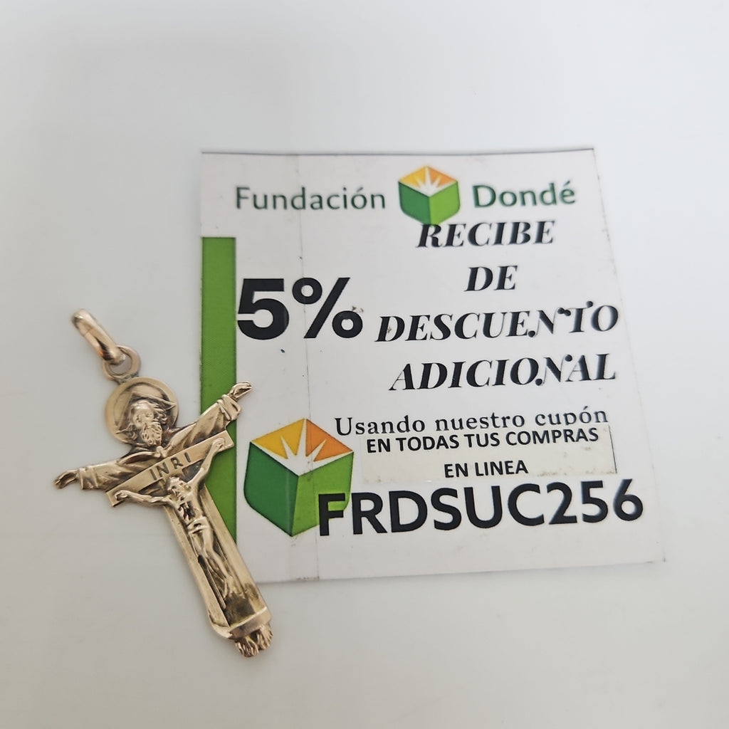 CRISTO ORO 8 K 5,00 GRMS (SEMINUEVO)