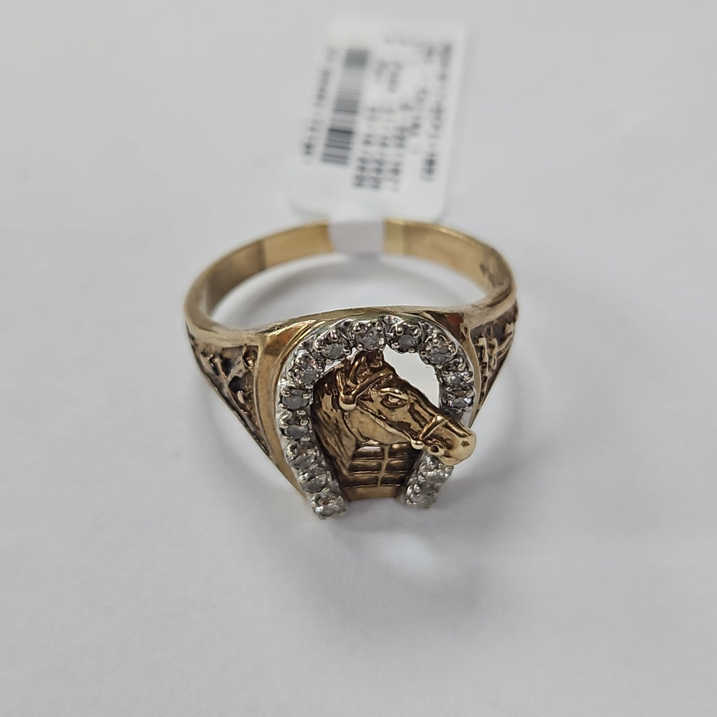 ANILLO ORO 10 K 9,90 GRMS (SEMINUEVO)