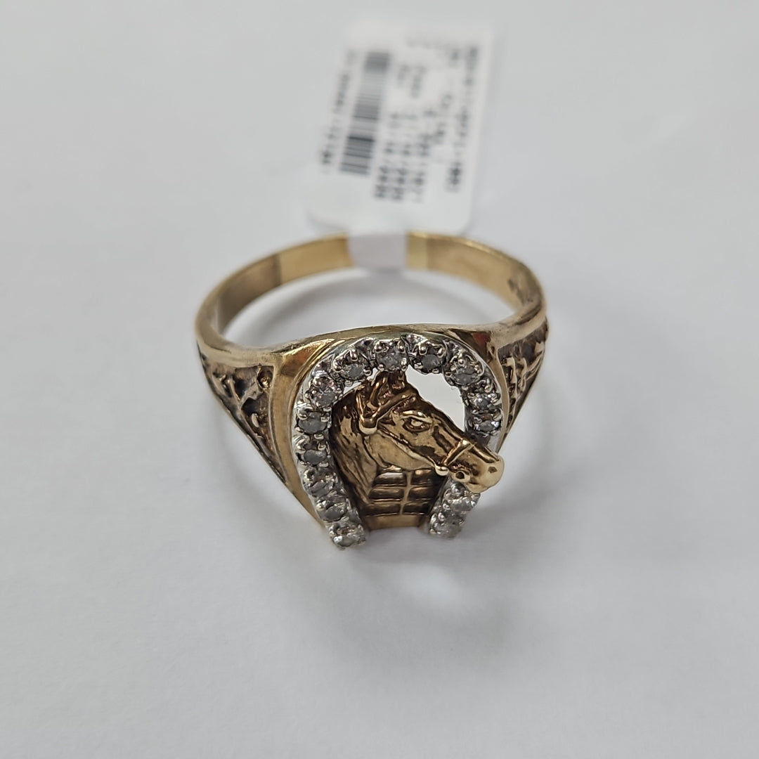 ANILLO ORO 10 K 9,90 GRMS (SEMINUEVO)