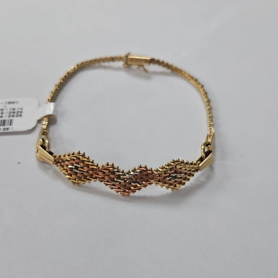 PULSERA ORO 14 K 8,70 GRMS (SEMINUEVO)