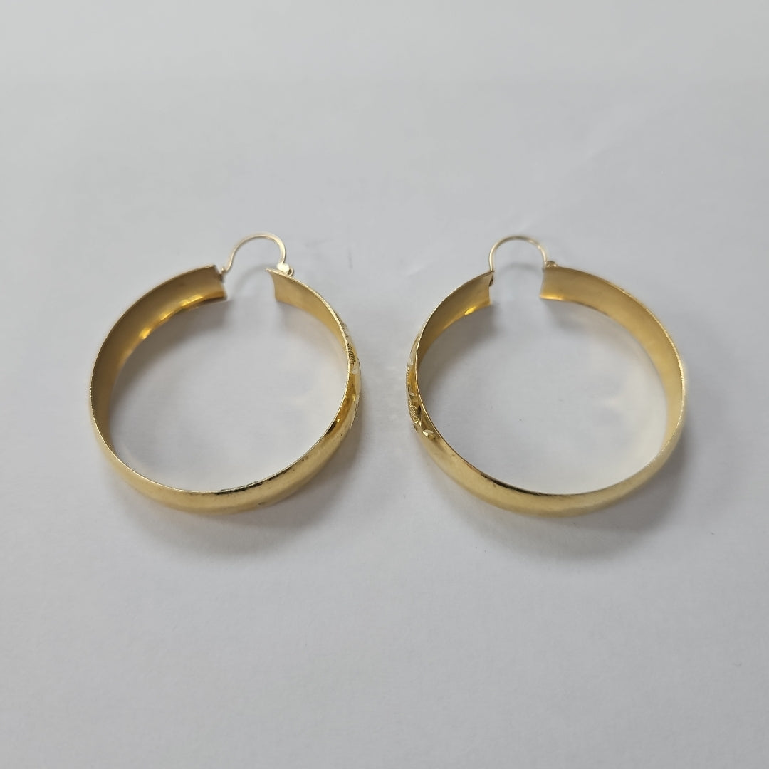 ARRACADAS PAR ORO 14 K 8,20 GRMS (SEMINUEVO)