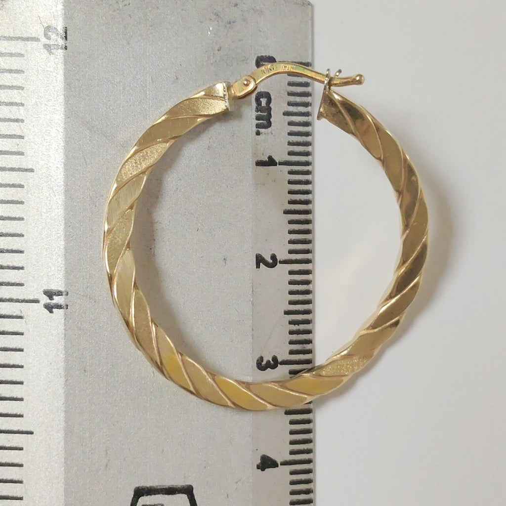 ARRACADAS PAR ORO 10 K 2,60 GRMS (SEMINUEVO)
