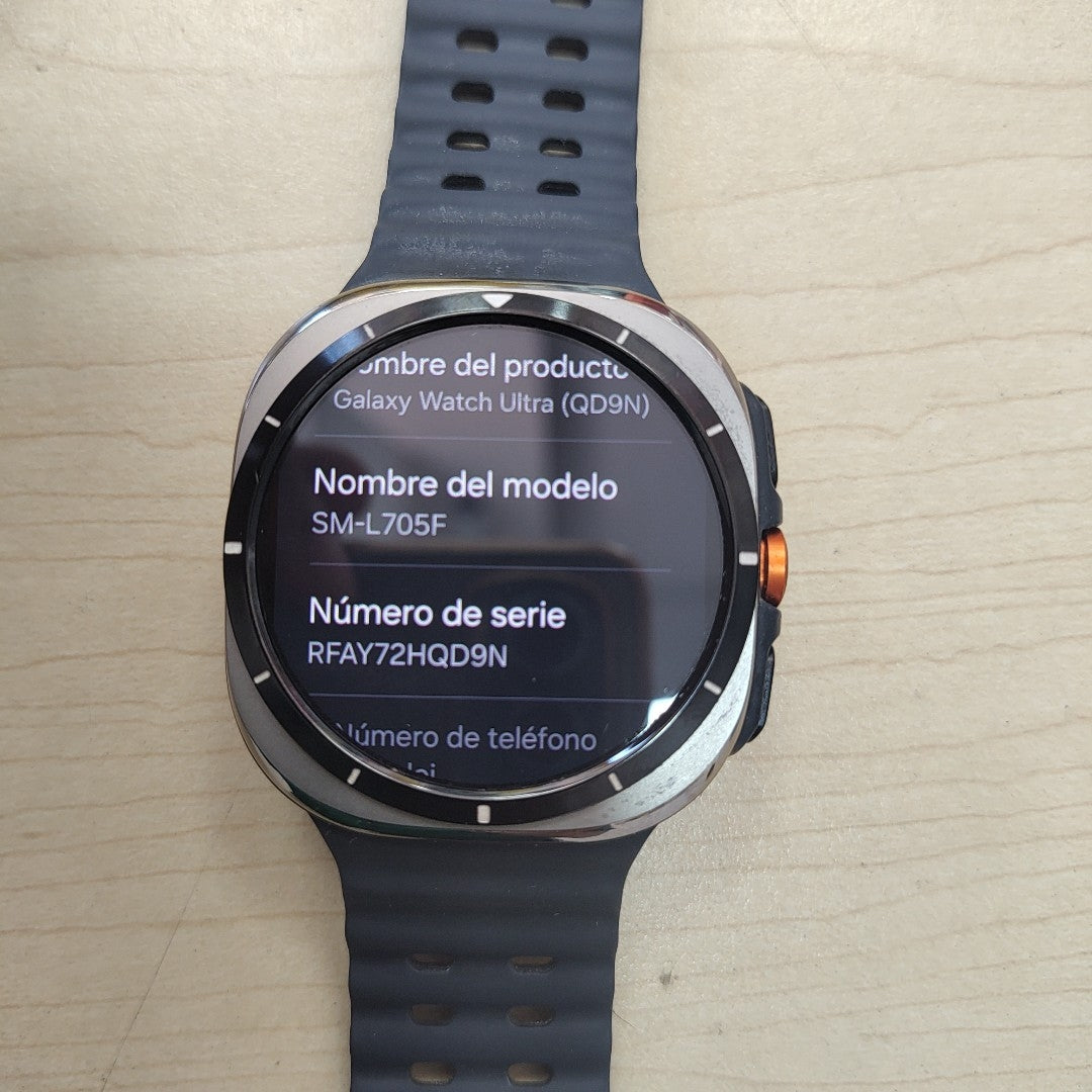 SMARTWATCH SAMSUNG GALAXY WATCH ULTRA SM-L705F (2024) 47 MM GPS + CELULAR (SEMINUEVO)