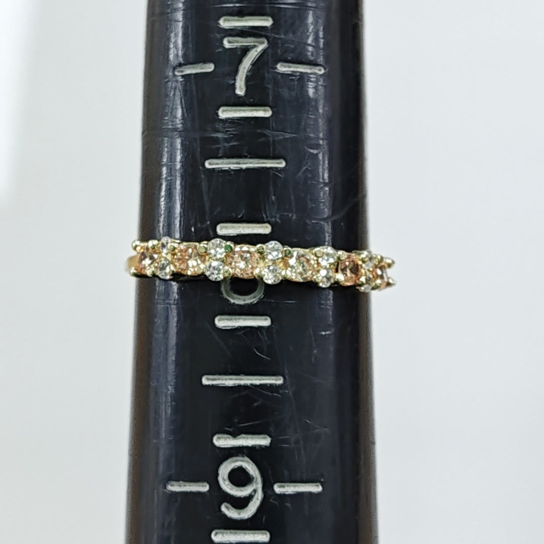 ANILLO PIEDRA COMBINADA 14K 8 TALLA 1.1 GR ADR 114 (NUEVO)