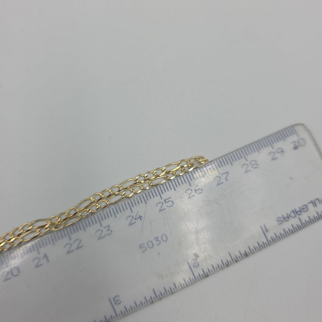 CADENA TEJIDO 3X1 14K 55CM 4.5GR FPR060 (NUEVO)