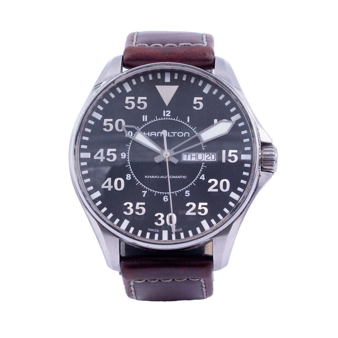 Reloj Hamilton Khaki Aviation Pilot Day Date para Caballero 