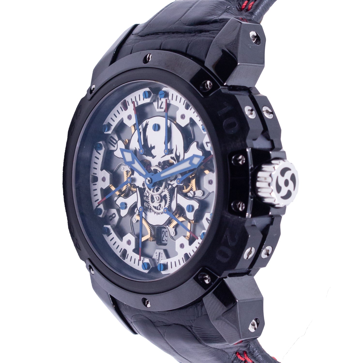 Reloj Pierre DeRoche TNT Royal Retro Skull