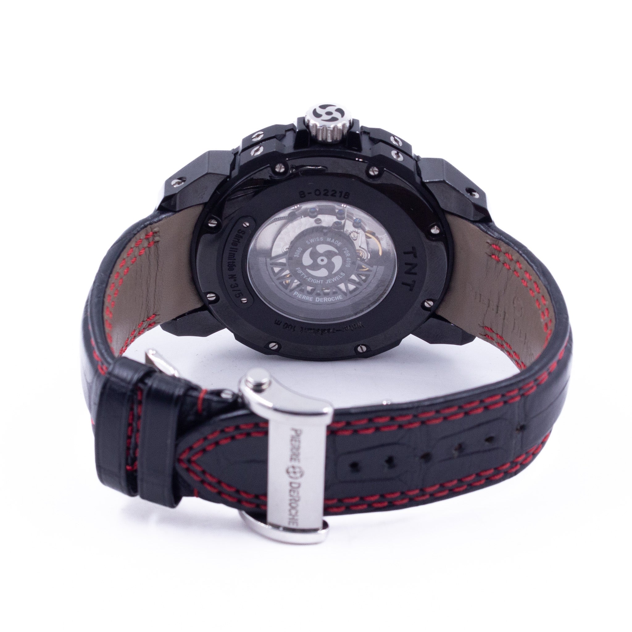 Reloj Pierre DeRoche TNT Royal Retro Skull