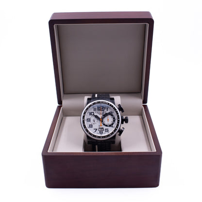 Reloj Graham Silverstone Stowe GMT Black&amp;White para Caballero (seminuevo)