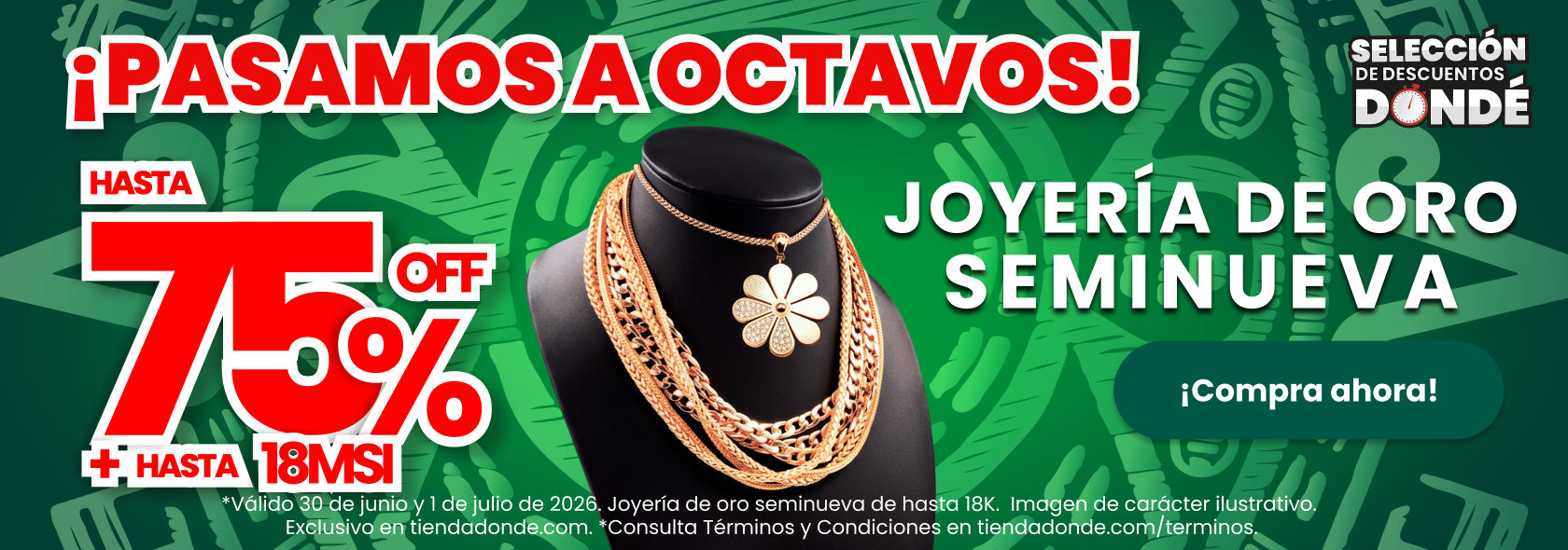 ¡SÓLO HOY!