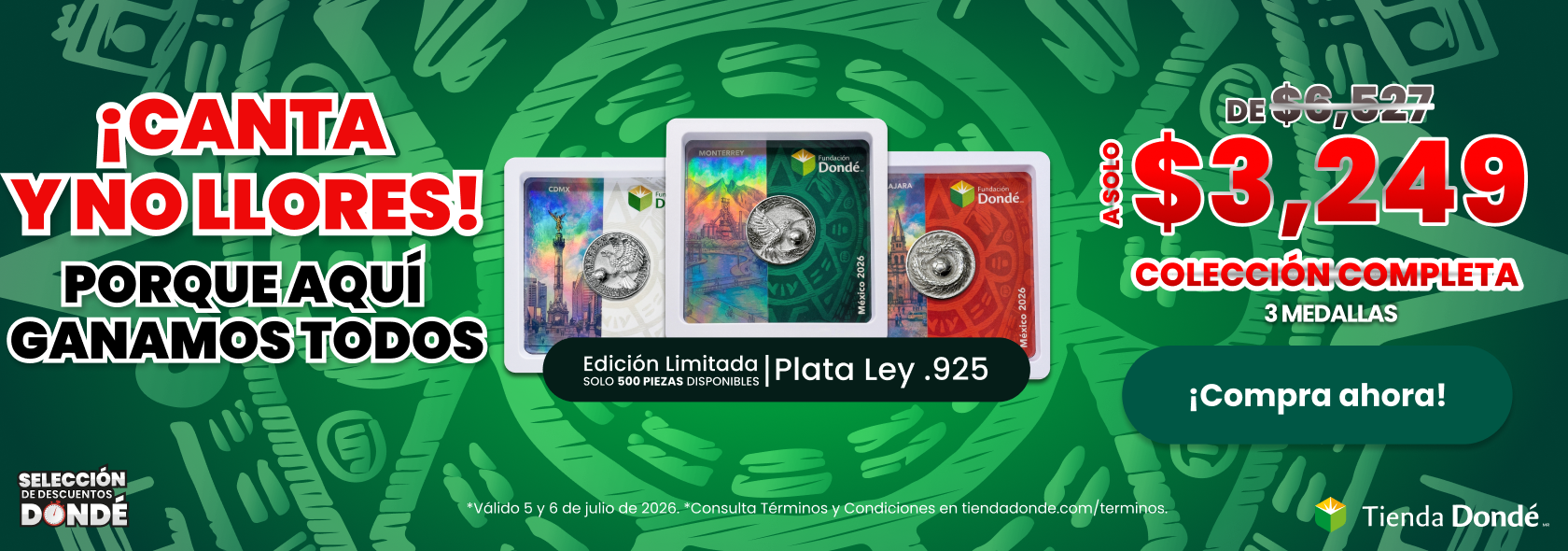 Precio especial $3,249