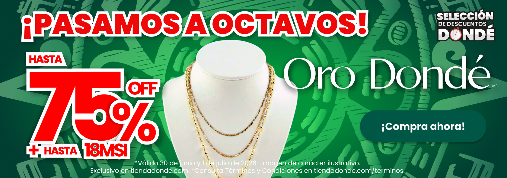 ¡SÓLO HOY!