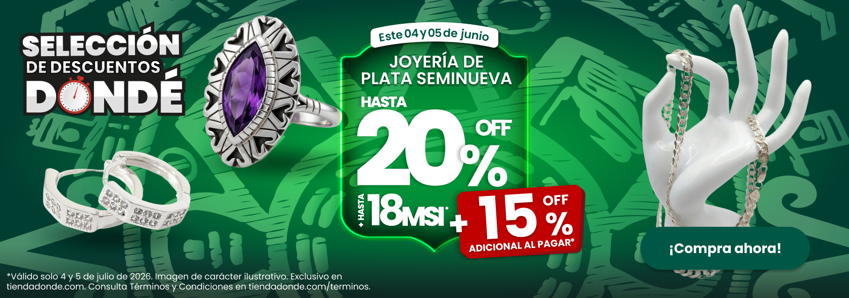 -15% al pagar