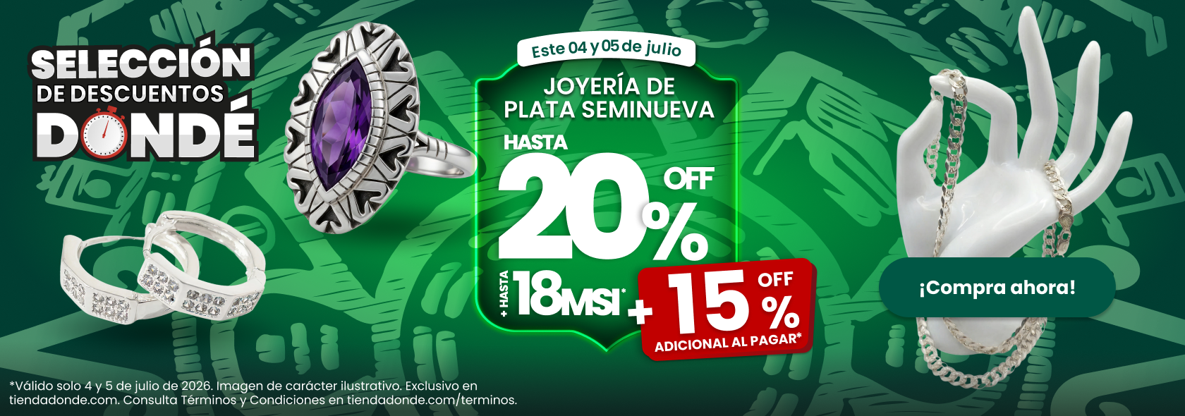 -15% al pagar