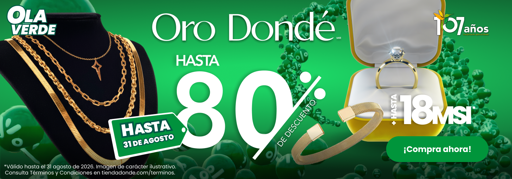 ¡Aprovecha!
