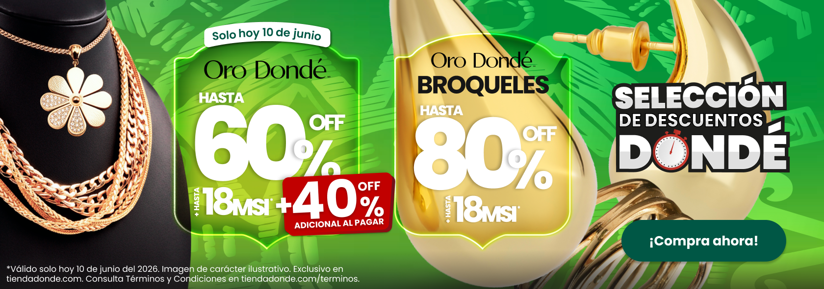 !Sólo hoy!
