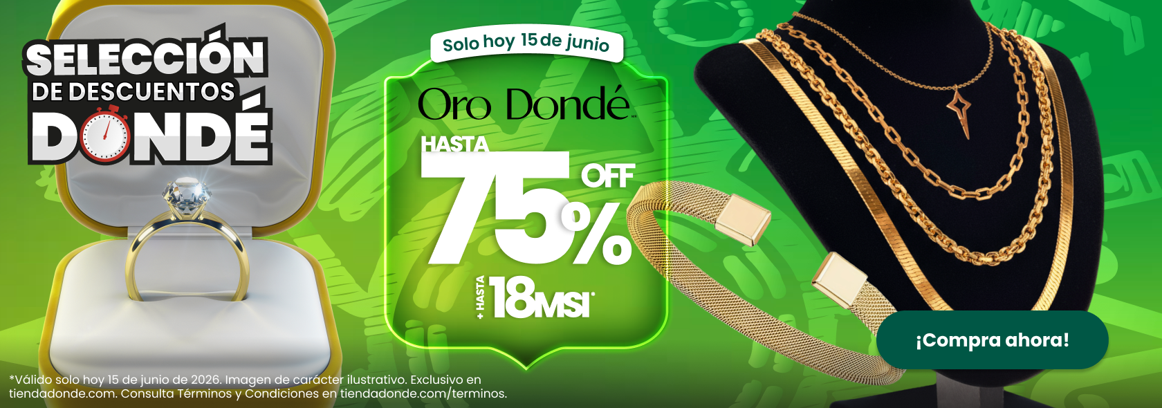 !Sólo hoy!