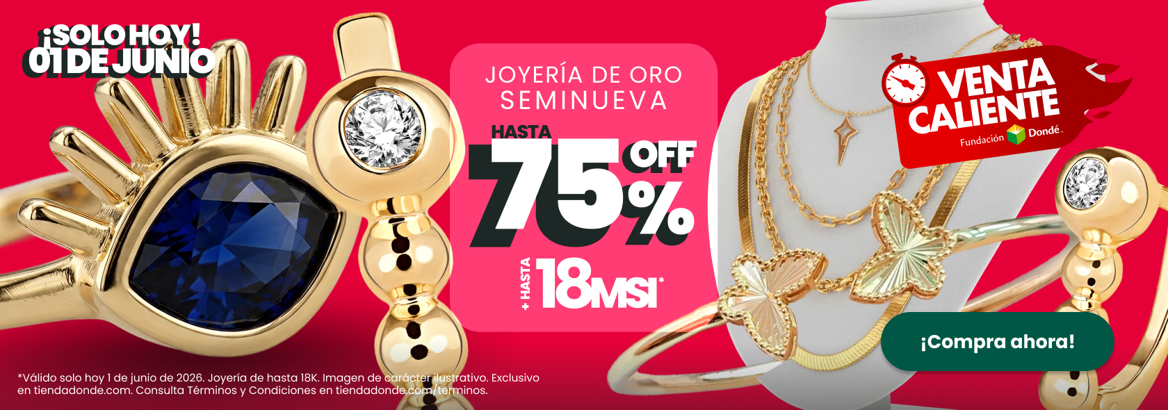 ¡Sólo hoy!
