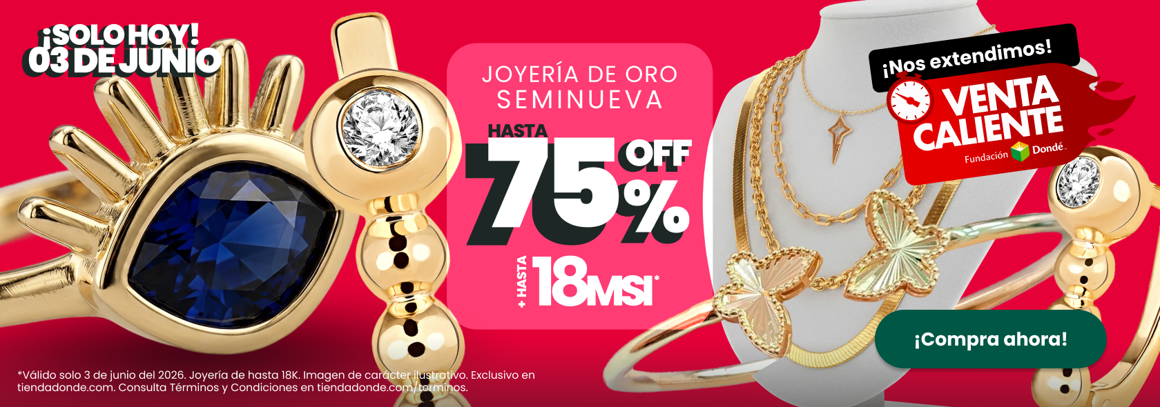 ¡Sólo hoy!