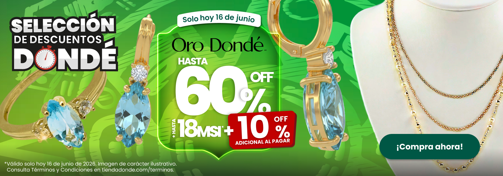 !Sólo hoy!